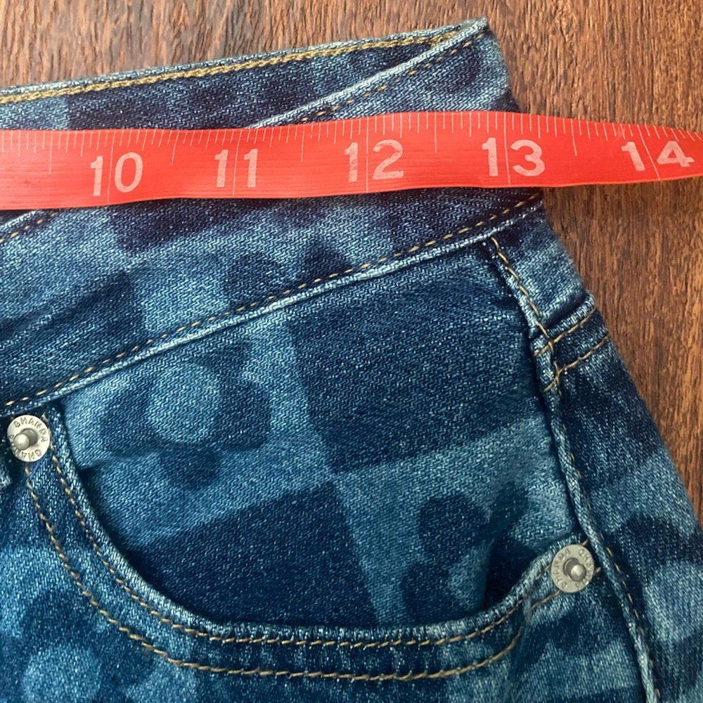 Retro checkered loose fit wide leg jeans!! - Picture 6 of 10